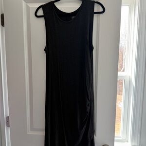 Market & Spruce Sleeveless Dark Grey Dress